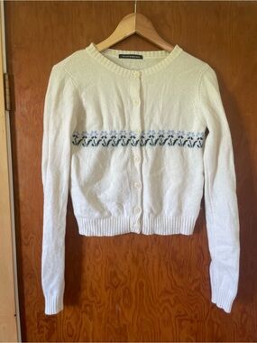 Made In Italy Rare Wool Brandy Cardigan